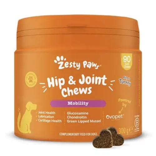 Zesty Paws Joint & Hip Formula: Glucosamine/Chondroitin Purity, Clinical Outcomes, and Safety Data